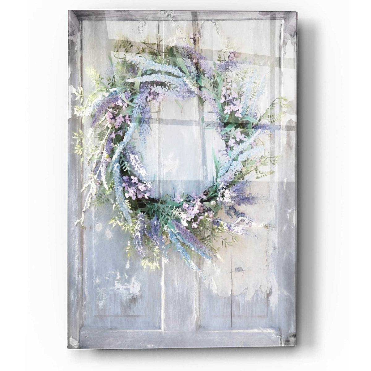 Epic Art 'Lavender' by Lori Deiter, Acrylic Glass Wall Art