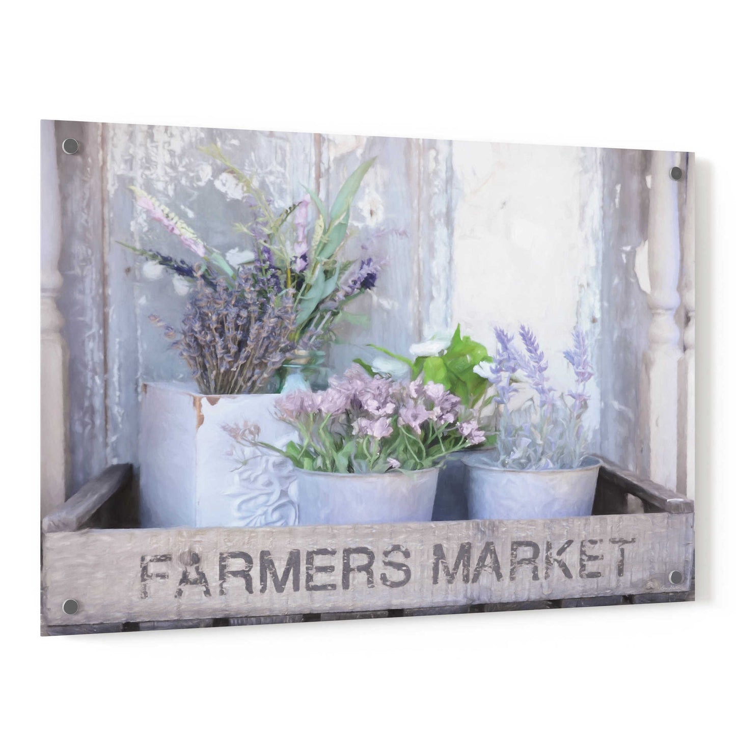 Epic Art 'Farmer's Lavender' by Lori Deiter, Acrylic Glass Wall Art,36x24