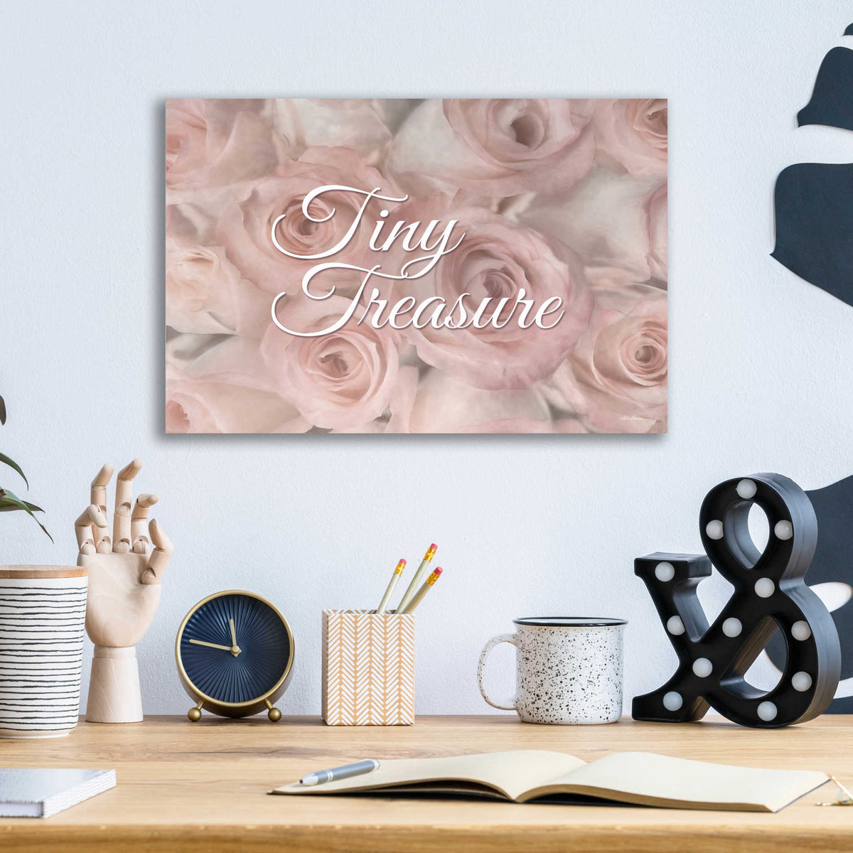 Epic Art 'Tiny Treasure' by Lori Deiter, Acrylic Glass Wall Art,16x12