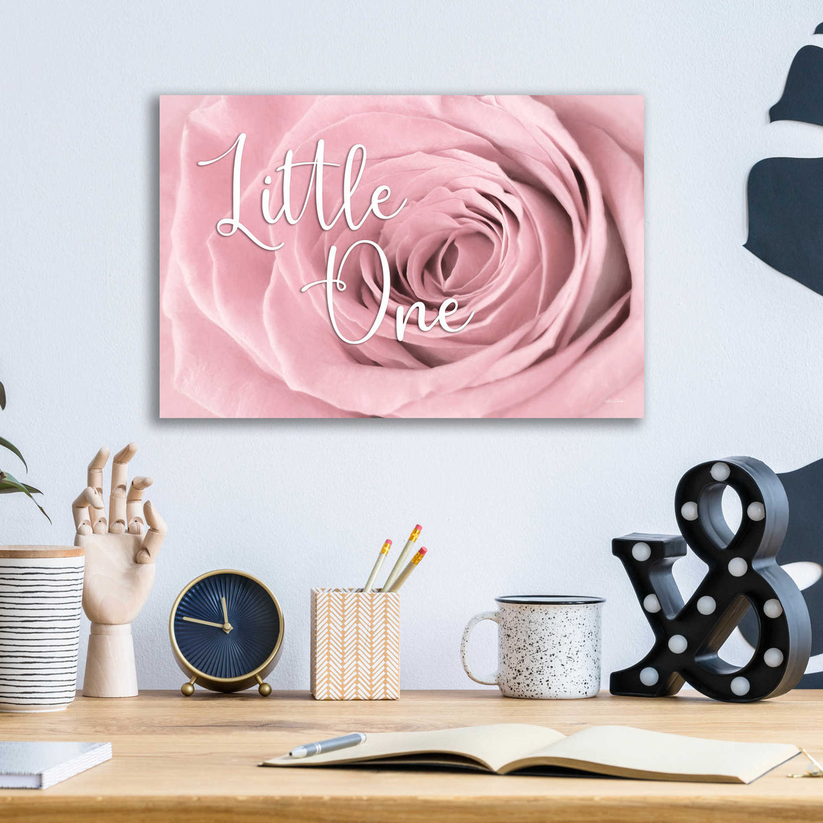 Epic Art 'Little One' by Lori Deiter, Acrylic Glass Wall Art,16x12