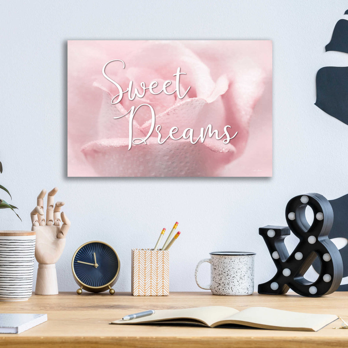 Epic Art 'Sweet Dreams' by Lori Deiter, Acrylic Glass Wall Art,16x12