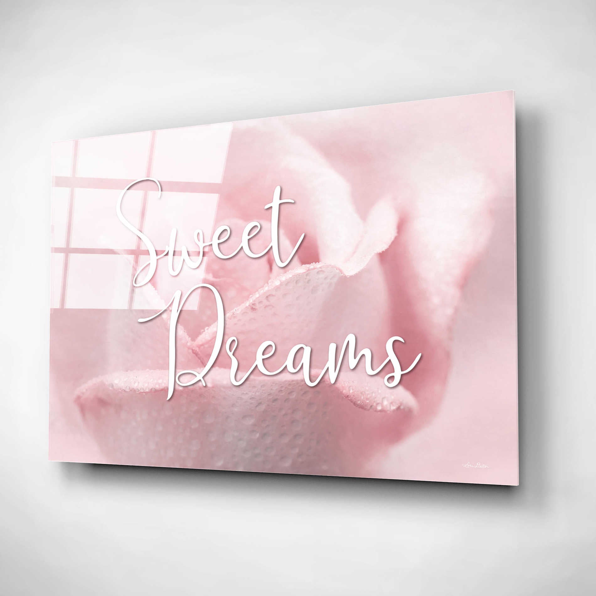 Epic Art 'Sweet Dreams' by Lori Deiter, Acrylic Glass Wall Art,24x16