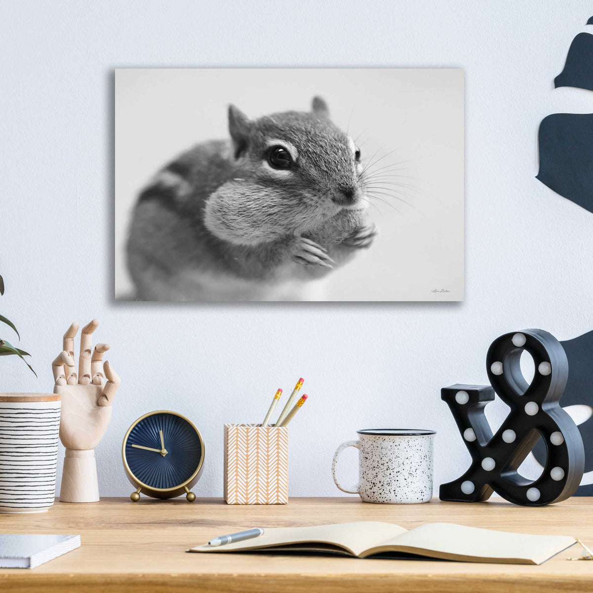 Epic Art 'Chippy' by Lori Deiter, Acrylic Glass Wall Art,16x12