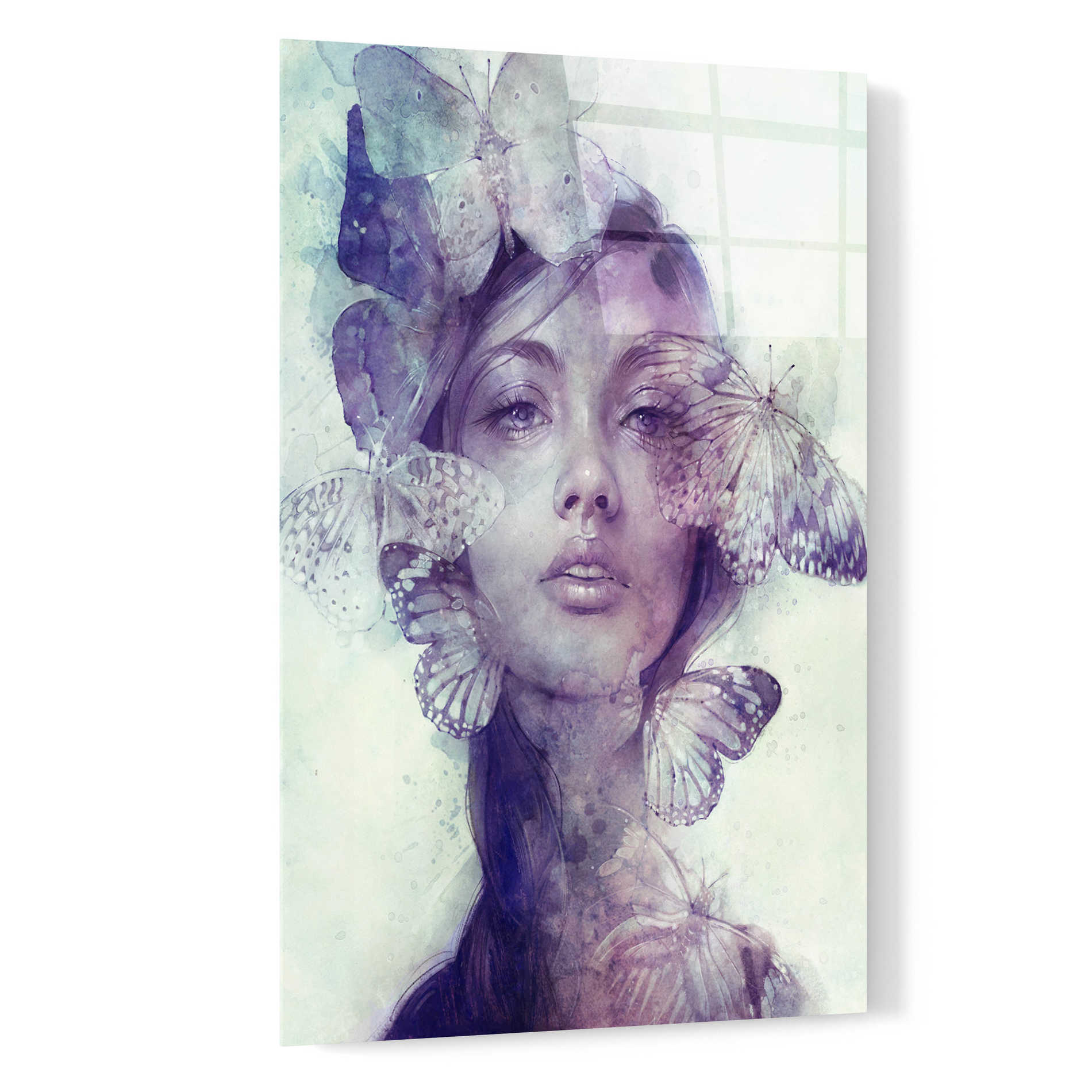 Epic Art 'Adorn' by Anna Dittman, Acrylic Glass Wall Art,16x24