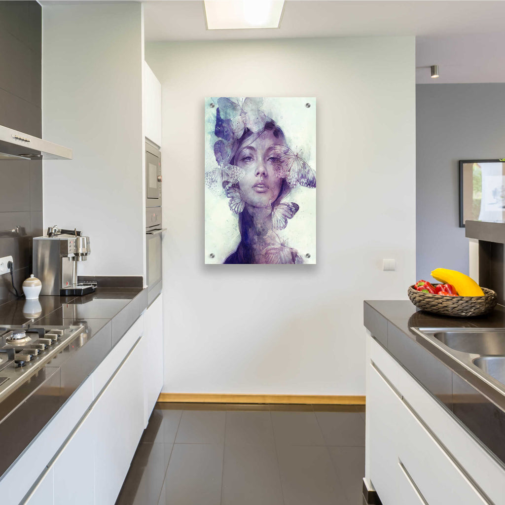 Epic Art 'Adorn' by Anna Dittman, Acrylic Glass Wall Art,24x36