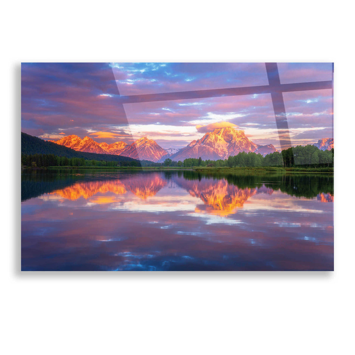 Epic Art 'Oxbow Magic' by Darren White, Acrylic Glass Wall Art