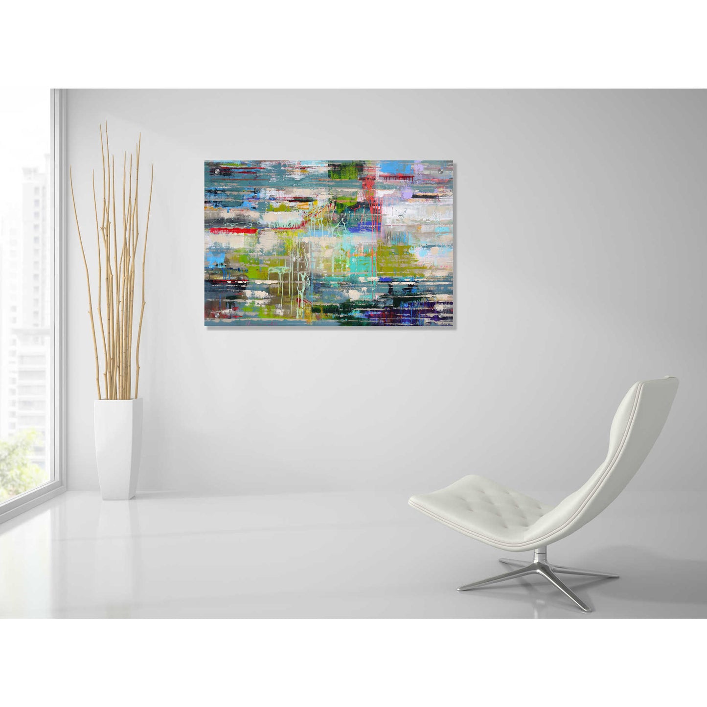 Epic Art 'Thoughts' by Ingeborg Herckenrath, Acrylic Glass Wall Art,36x24