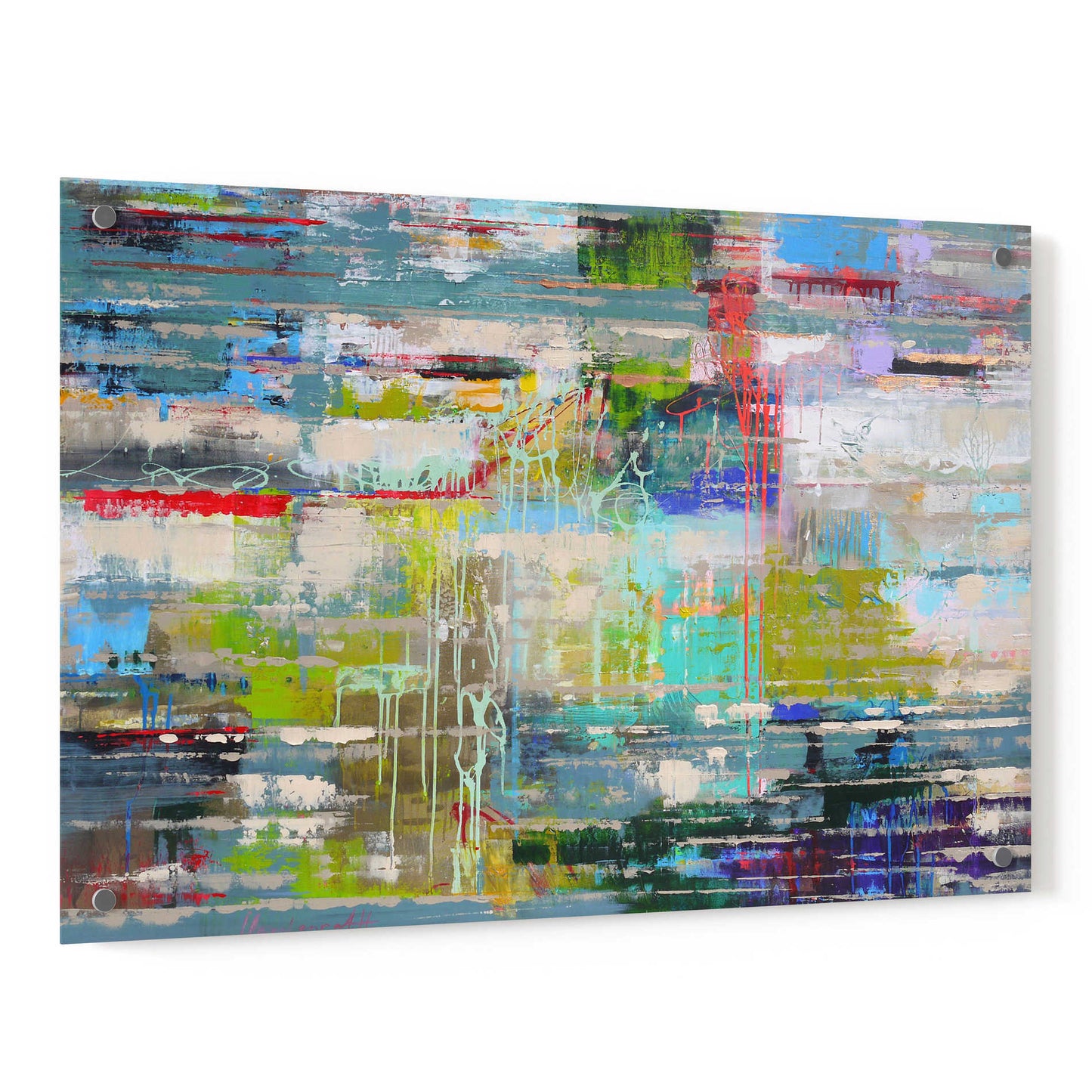 Epic Art 'Thoughts' by Ingeborg Herckenrath, Acrylic Glass Wall Art,36x24