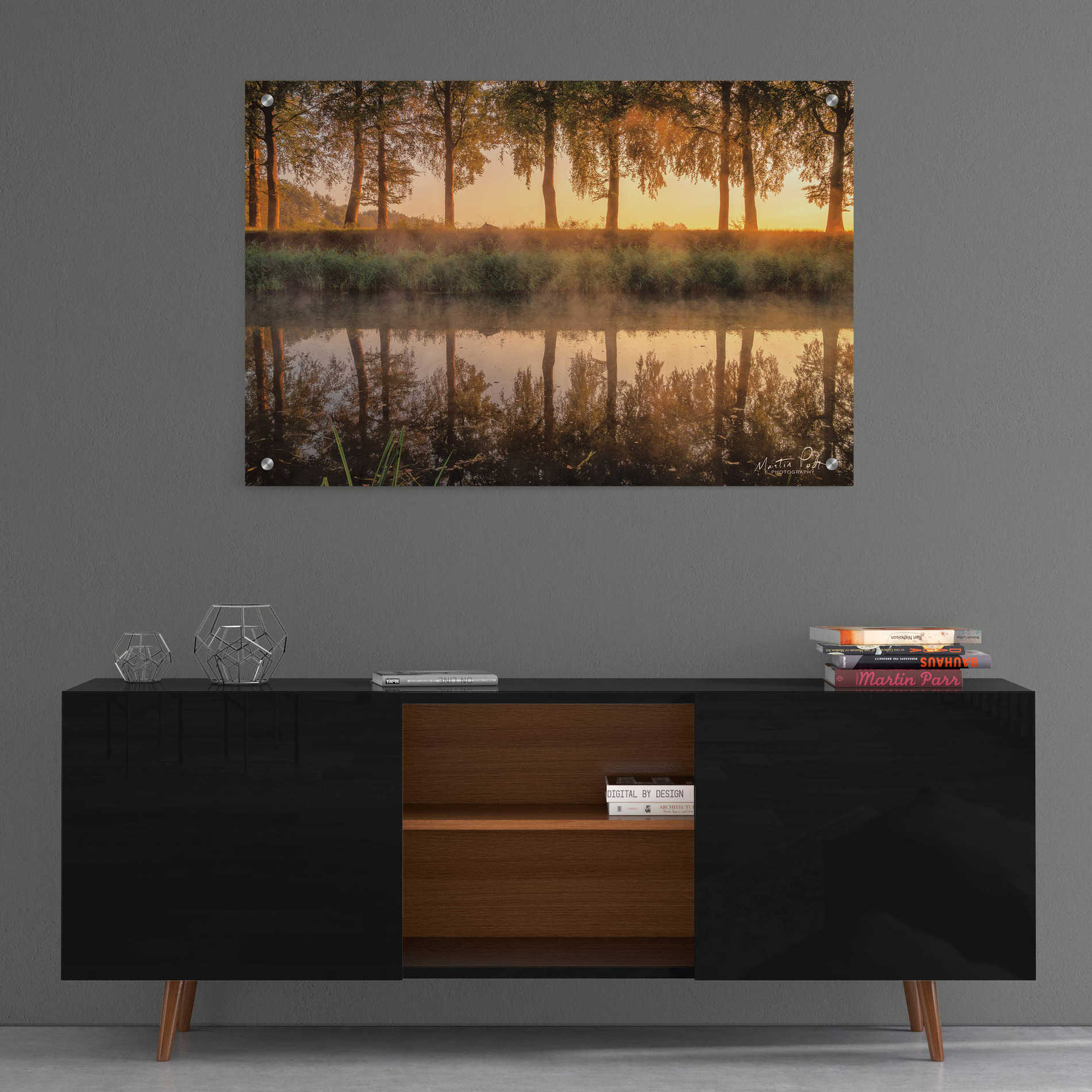 Epic Art 'Sunrise in the Netherlands' by Martin Podt, Acrylic Glass Wall Art,36x24