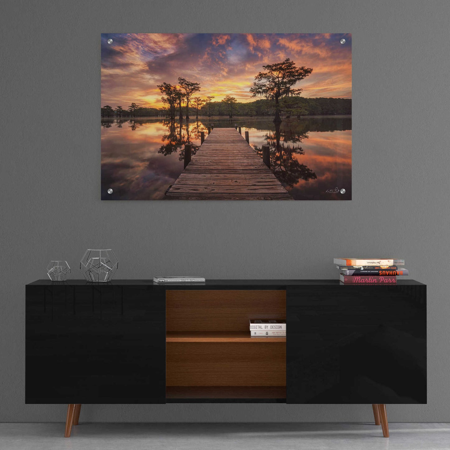 Epic Art 'Walk to the Sun' by Martin Podt, Acrylic Glass Wall Art,36x24