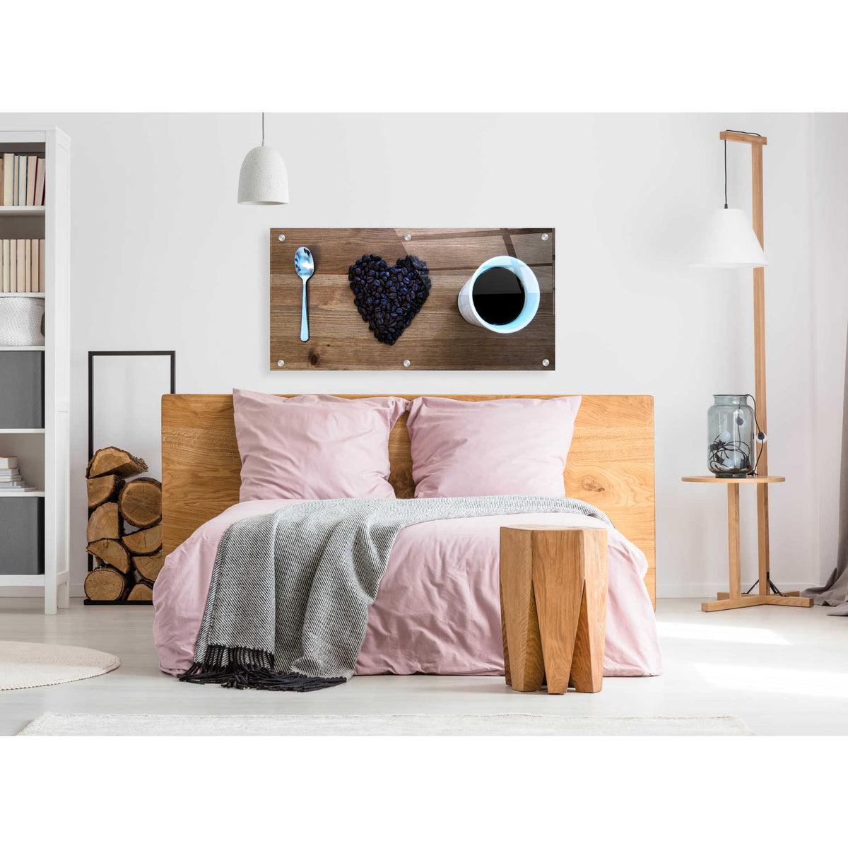 Epic Art 'I Love Coffee' by Nicklas Gustafsson, Acrylic Glass Wall Art,48x24