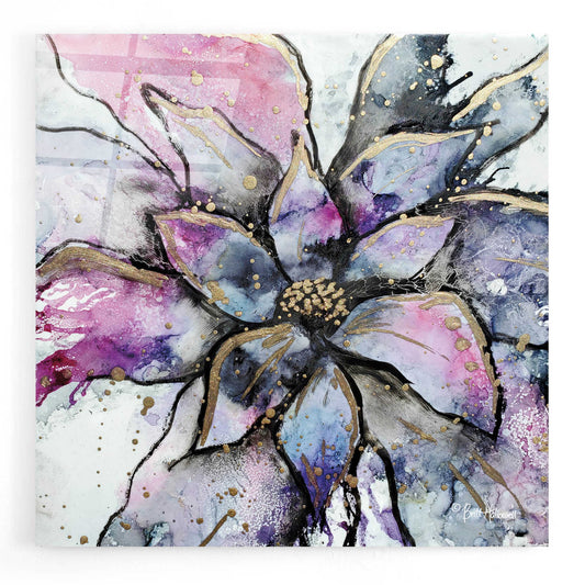 Epic Art 'Blooming 3' by Britt Hallowell, Acrylic Glass Wall Art