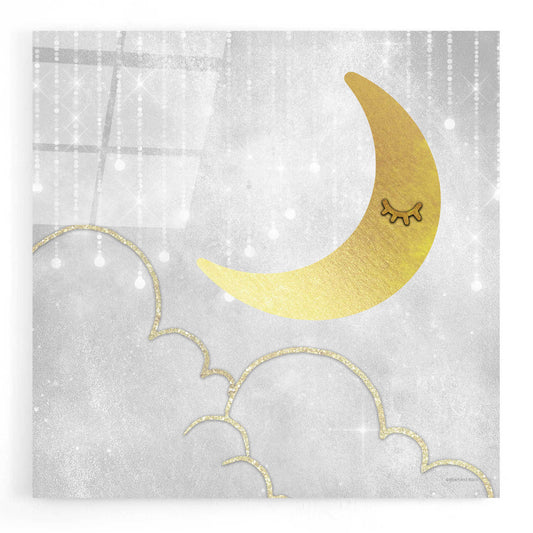 Epic Art 'Gold Moon' by Bluebird Barn, Acrylic Glass Wall Art