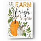 Epic Art 'Farm Fresh Pumpkins' by Cindy Jacobs, Acrylic Glass Wall Art