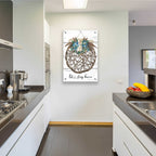 Epic Art 'Let's Stay Home' by Cindy Jacobs, Acrylic Glass Wall Art,24x36