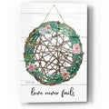 Epic Art 'Love Never Fails 3' by Cindy Jacobs, Acrylic Glass Wall Art