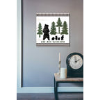 Epic Art 'All Are Welcome Lodge' by Cindy Jacobs, Acrylic Glass Wall Art,24x24