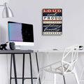 Epic Art 'Loud and Proud' by Cindy Jacobs, Acrylic Glass Wall Art,12x16