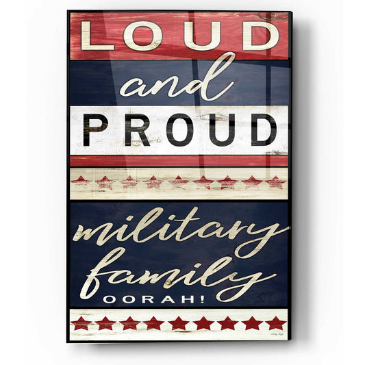 Epic Art 'Loud and Proud' by Cindy Jacobs, Acrylic Glass Wall Art