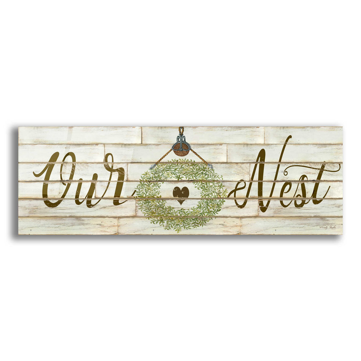 Epic Art 'Our Nest' by Cindy Jacobs, Acrylic Glass Wall Art