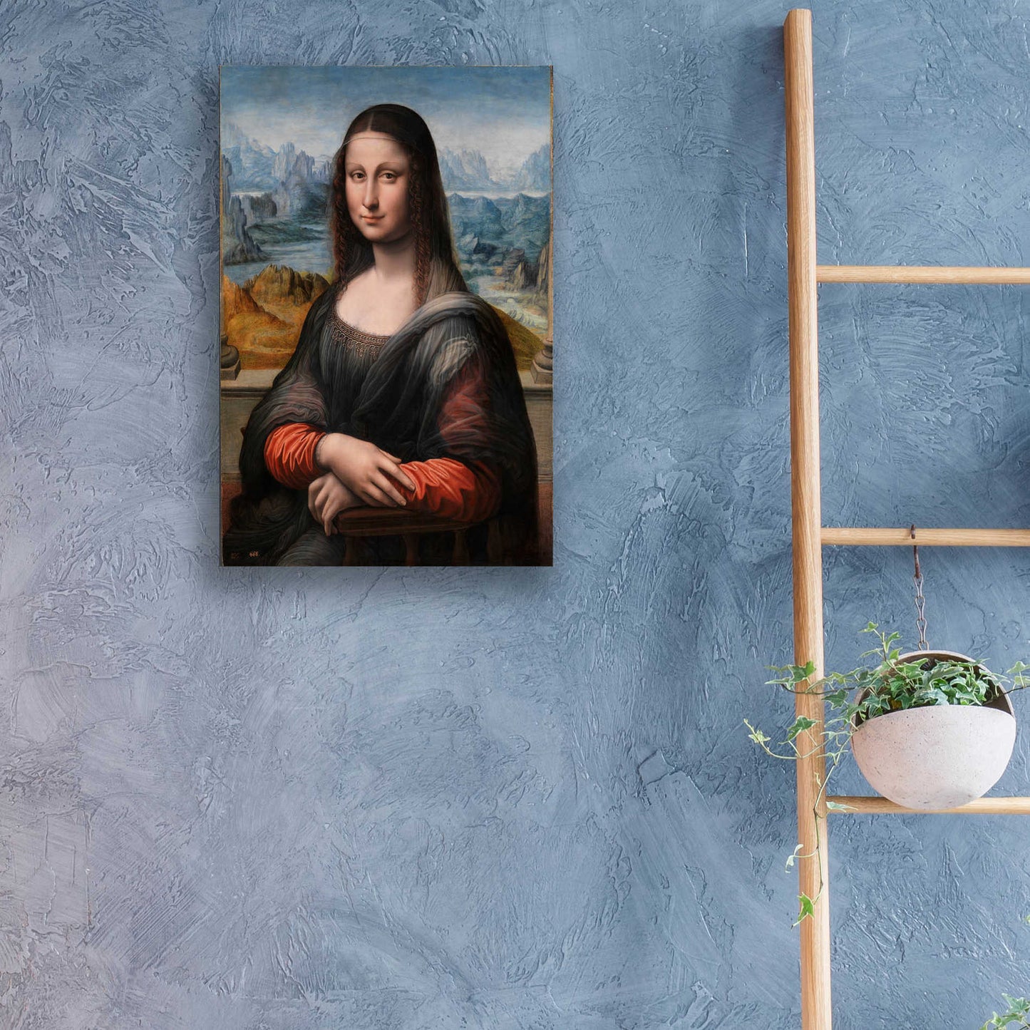 Epic Art 'Mona Lisa Prado' by Leonardo Da Vinci, Acrylic Glass Wall Art,16x24