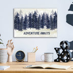 Epic Art 'Navy Trees Adventure' by Cindy Jacobs, Acrylic Glass Wall Art,16x12