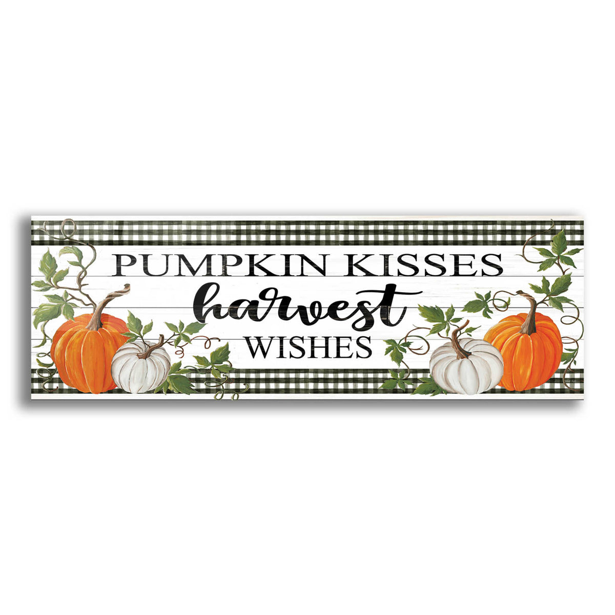 Epic Art 'Pumpkin Kisses' by Cindy Jacobs, Acrylic Glass Wall Art