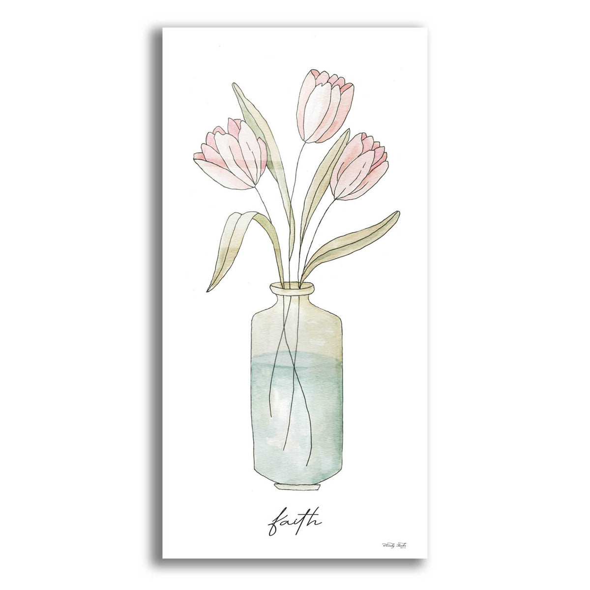 Epic Art 'Faith' by Cindy Jacobs, Acrylic Glass Wall Art