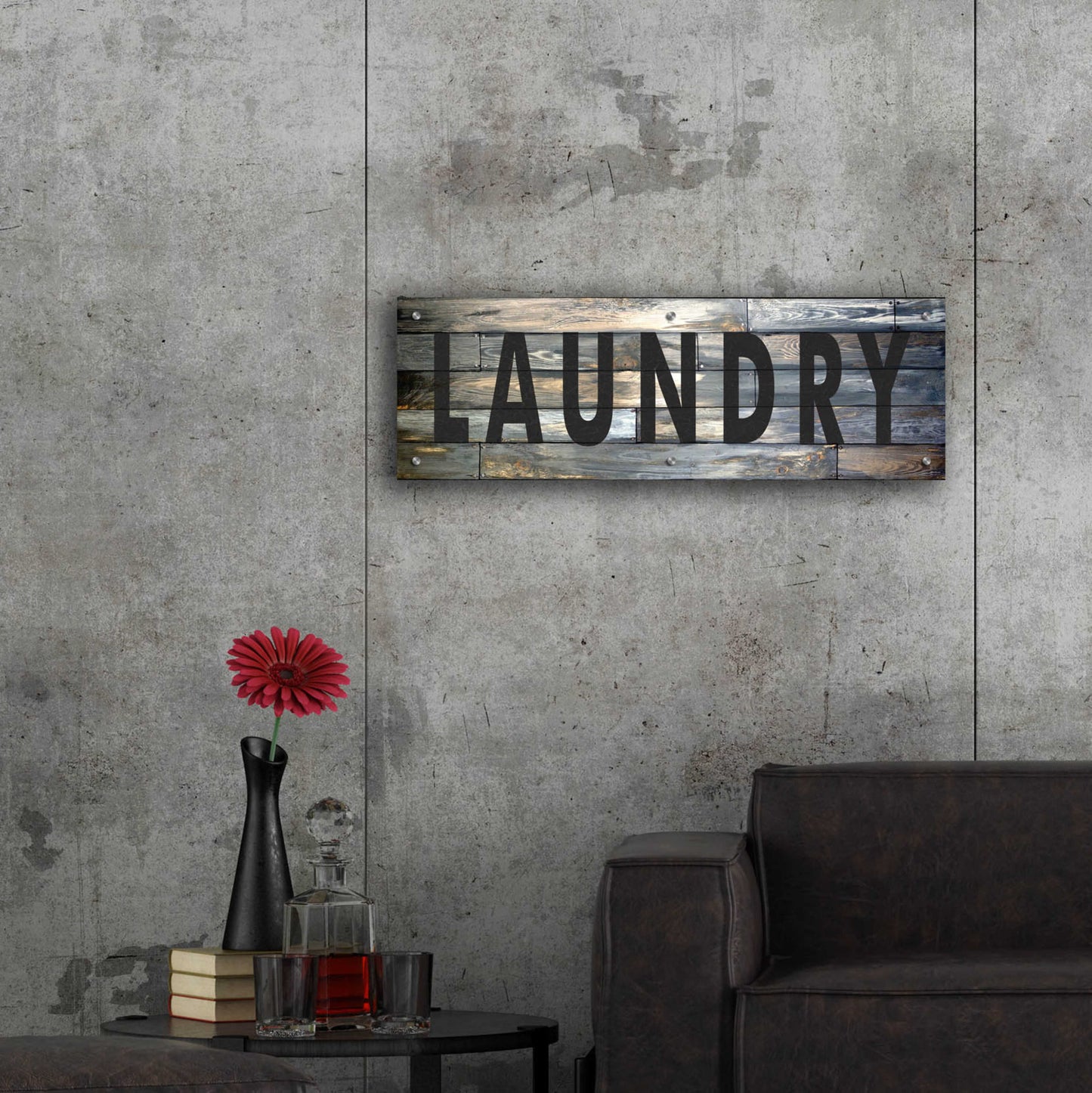 Epic Art 'Laundry' by Cindy Jacobs, Acrylic Glass Wall Art,36x12