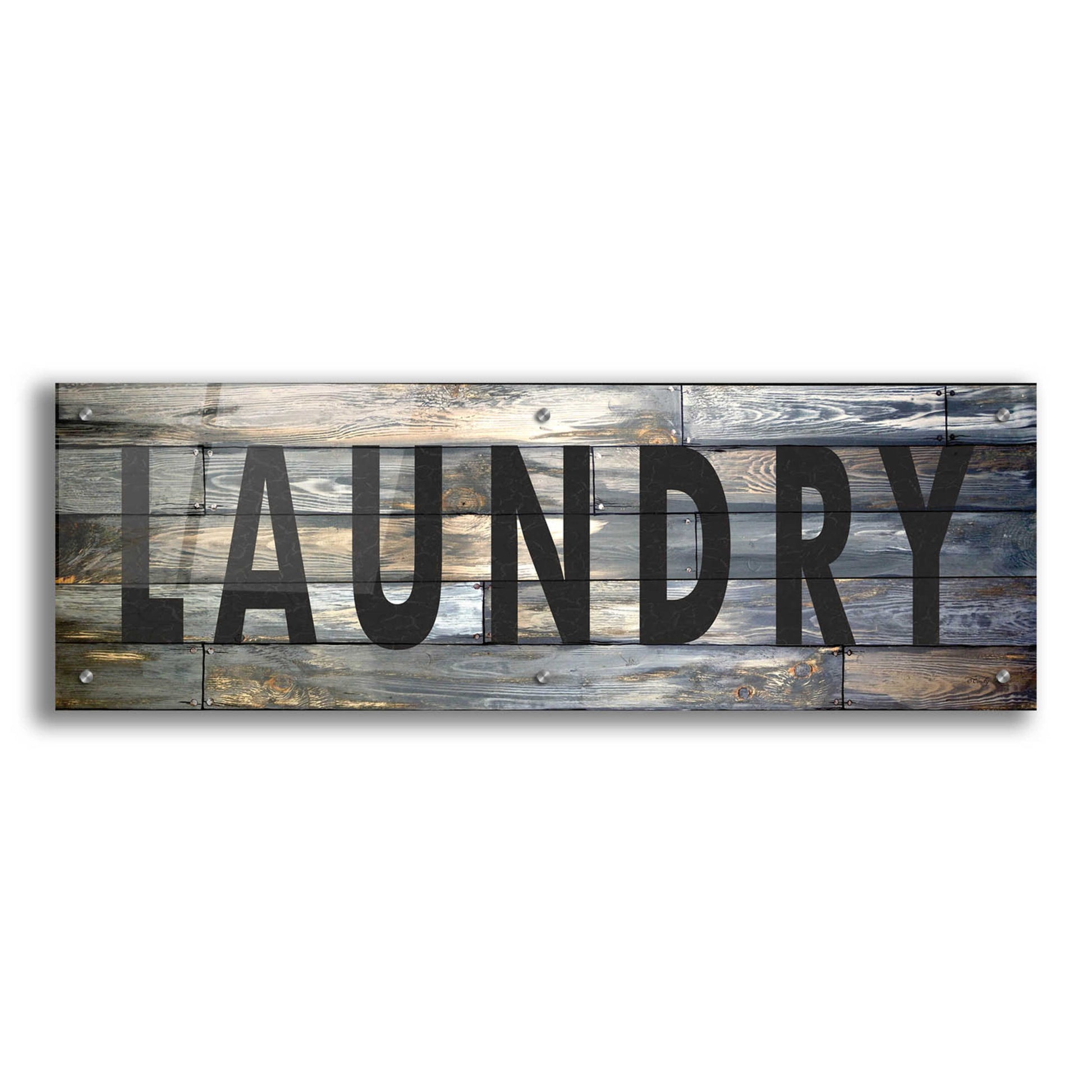 Epic Art 'Laundry' by Cindy Jacobs, Acrylic Glass Wall Art,36x12