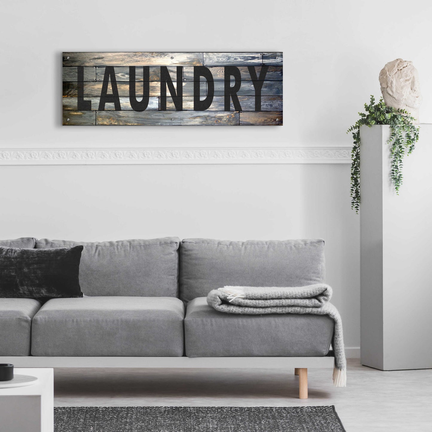 Epic Art 'Laundry' by Cindy Jacobs, Acrylic Glass Wall Art,48x16