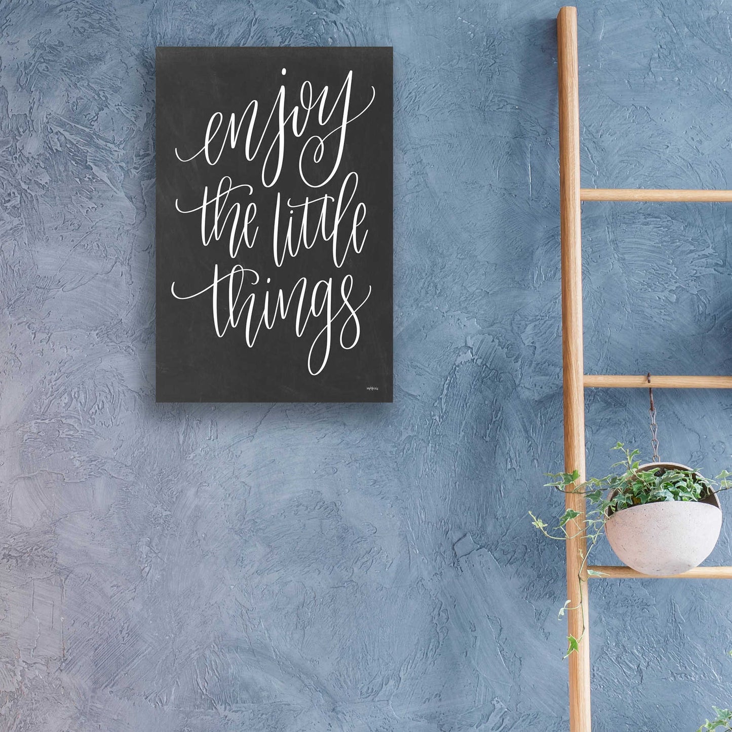 Epic Art 'Enjoy the Little Things' by Imperfect Dust, Acrylic Glass Wall Art,16x24