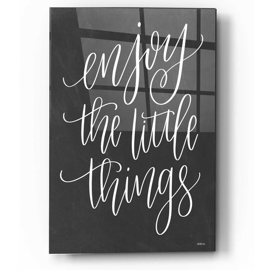 Epic Art 'Enjoy the Little Things' by Imperfect Dust, Acrylic Glass Wall Art