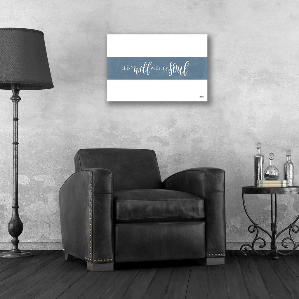 Epic Art 'It is Well With My Soul' by Imperfect Dust, Acrylic Glass Wall Art,24x16