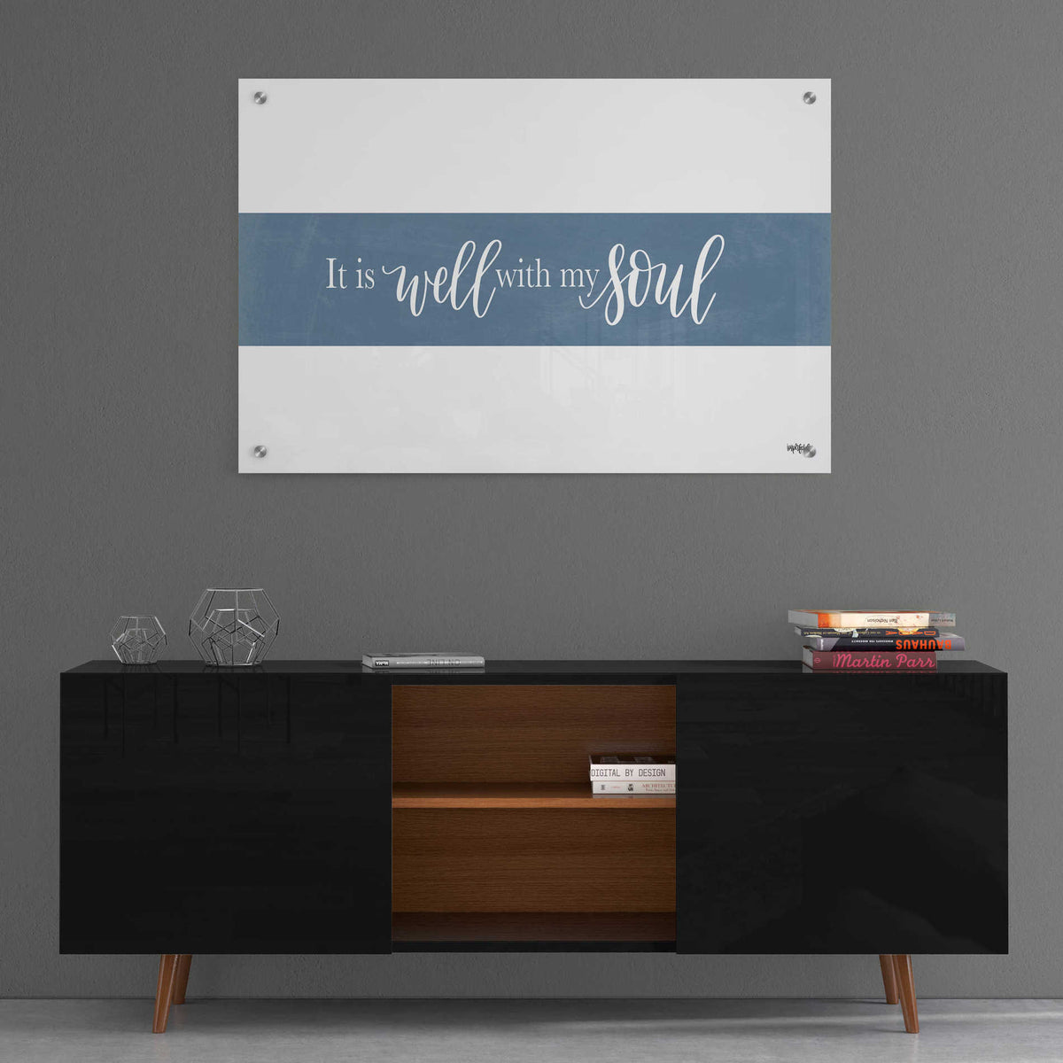 Epic Art 'It is Well With My Soul' by Imperfect Dust, Acrylic Glass Wall Art,36x24