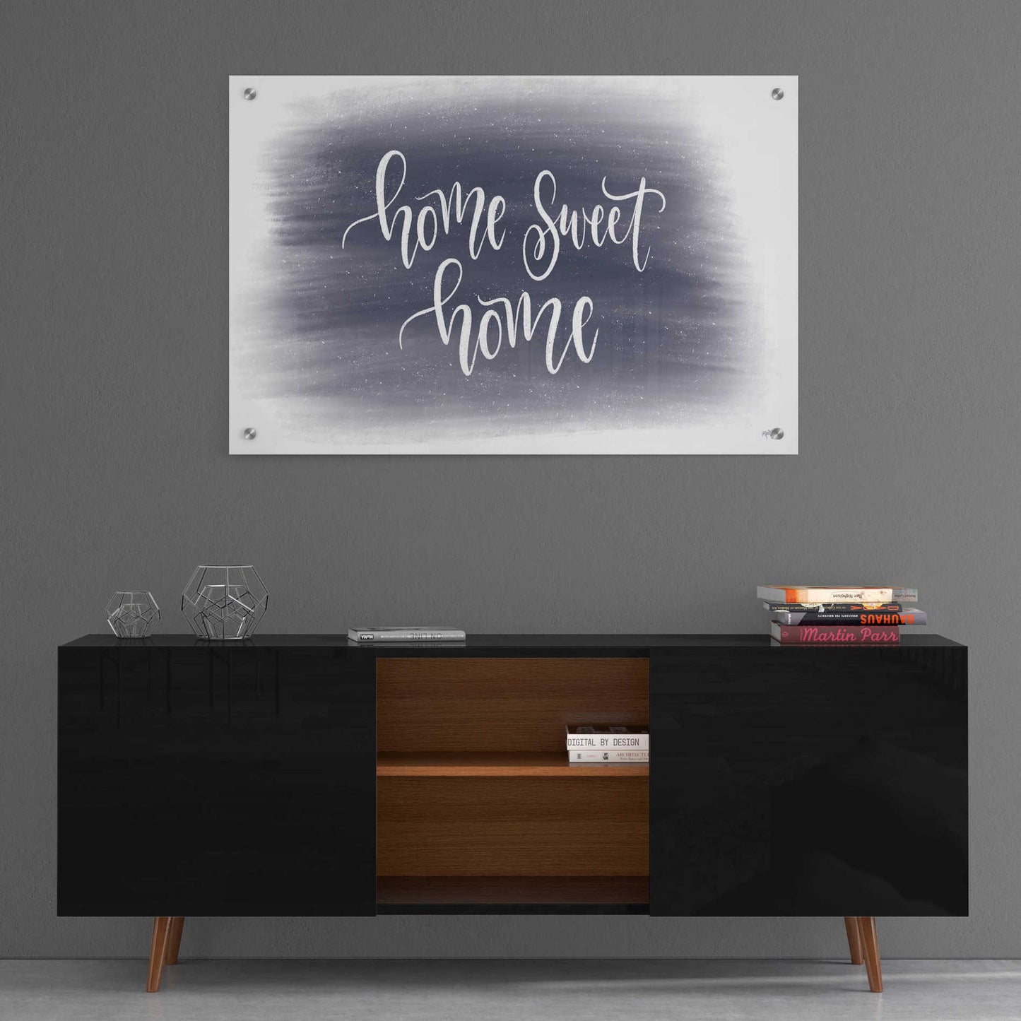 Epic Art 'Home Sweet Home Starry Sky' by Imperfect Dust, Acrylic Glass Wall Art,36x24