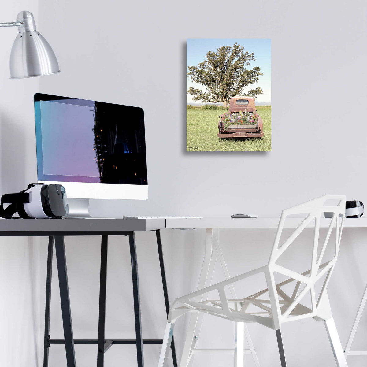 Epic Art 'Field of Dreams' by Lori Deiter, Acrylic Glass Wall Art,12x16