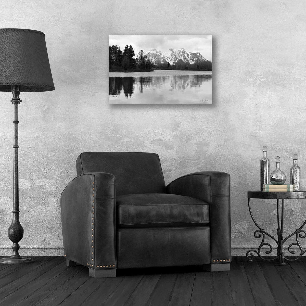 Epic Art 'Oxbow Bend' by Lori Deiter, Acrylic Glass Wall Art,24x16
