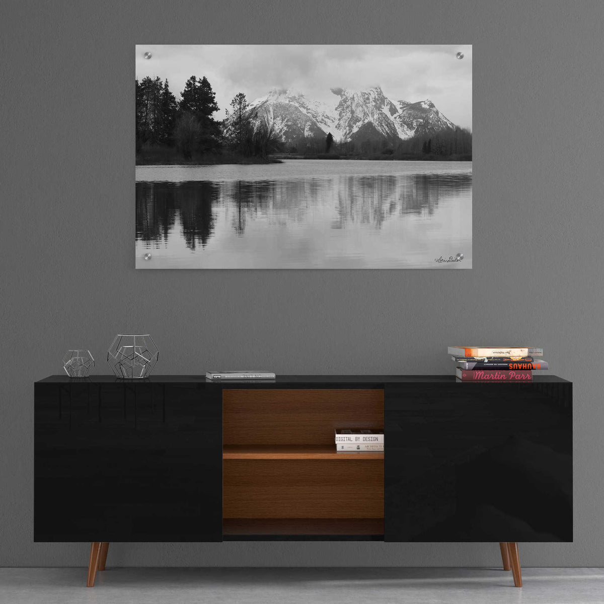 Epic Art 'Oxbow Bend' by Lori Deiter, Acrylic Glass Wall Art,36x24