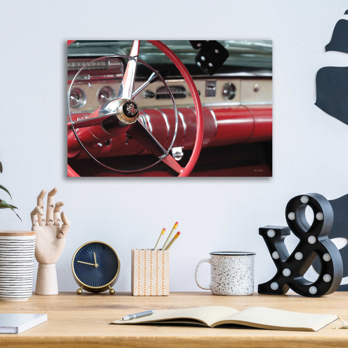 Epic Art '1955 Buick Supra' by Lori Deiter, Acrylic Glass Wall Art,16x12