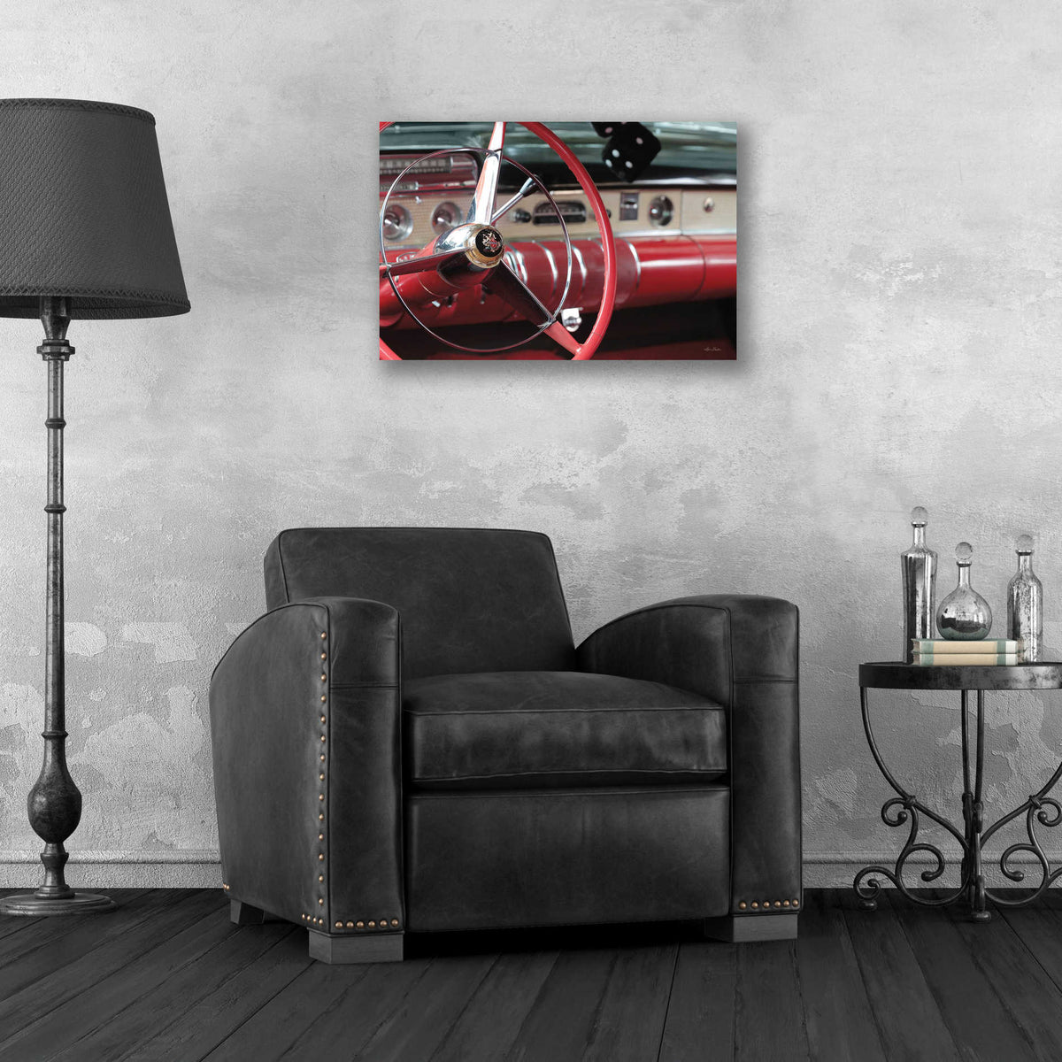 Epic Art '1955 Buick Supra' by Lori Deiter, Acrylic Glass Wall Art,24x16