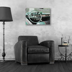 Epic Art '1957 Chevy Bel-Air' by Lori Deiter, Acrylic Glass Wall Art,24x16