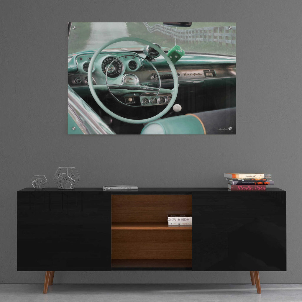 Epic Art '1957 Chevy Bel-Air' by Lori Deiter, Acrylic Glass Wall Art,36x24