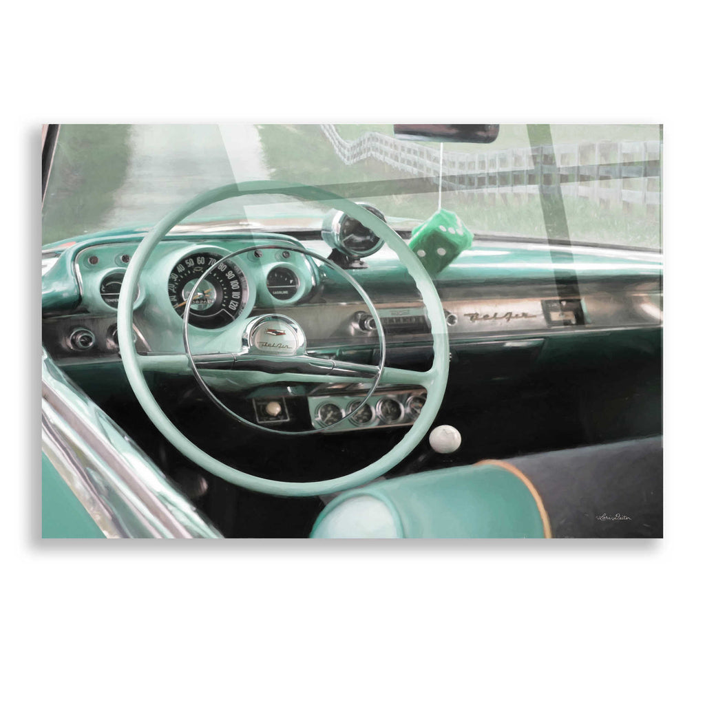 Epic Art '1957 Chevy Bel-Air' by Lori Deiter, Acrylic Glass Wall Art