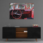 Epic Art 'Pontiac GTO Pitstop' by Lori Deiter, Acrylic Glass Wall Art,36x24