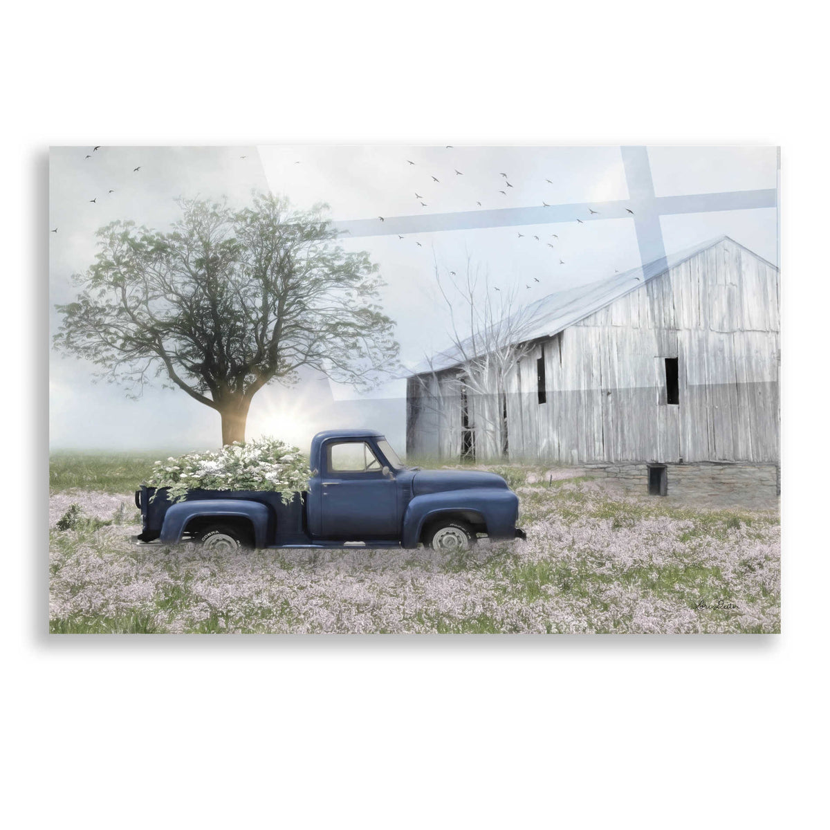 Epic Art 'I Must Have Flowers' by Lori Deiter, Acrylic Glass Wall Art