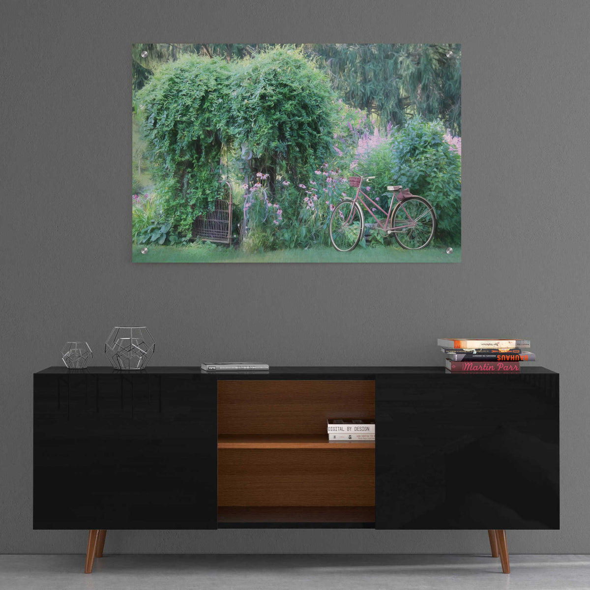 Epic Art 'Summer Greens' by Lori Deiter, Acrylic Glass Wall Art,36x24