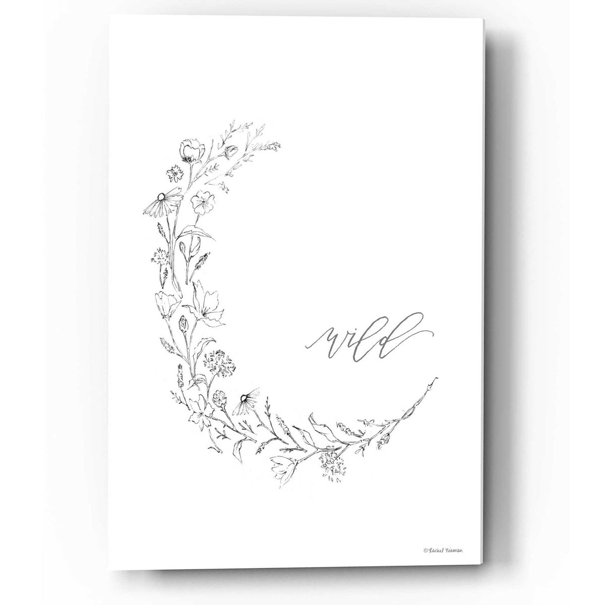 Epic Art 'Wild Flowers' by Rachel Nieman, Acrylic Glass Wall Art