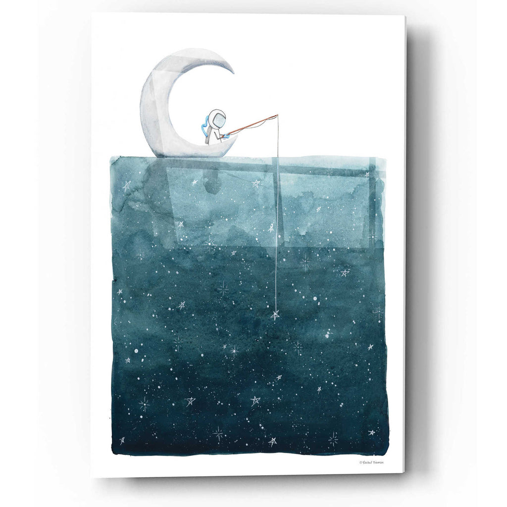 Epic Art 'Fishing For Stars' by Rachel Nieman, Acrylic Glass Wall Art