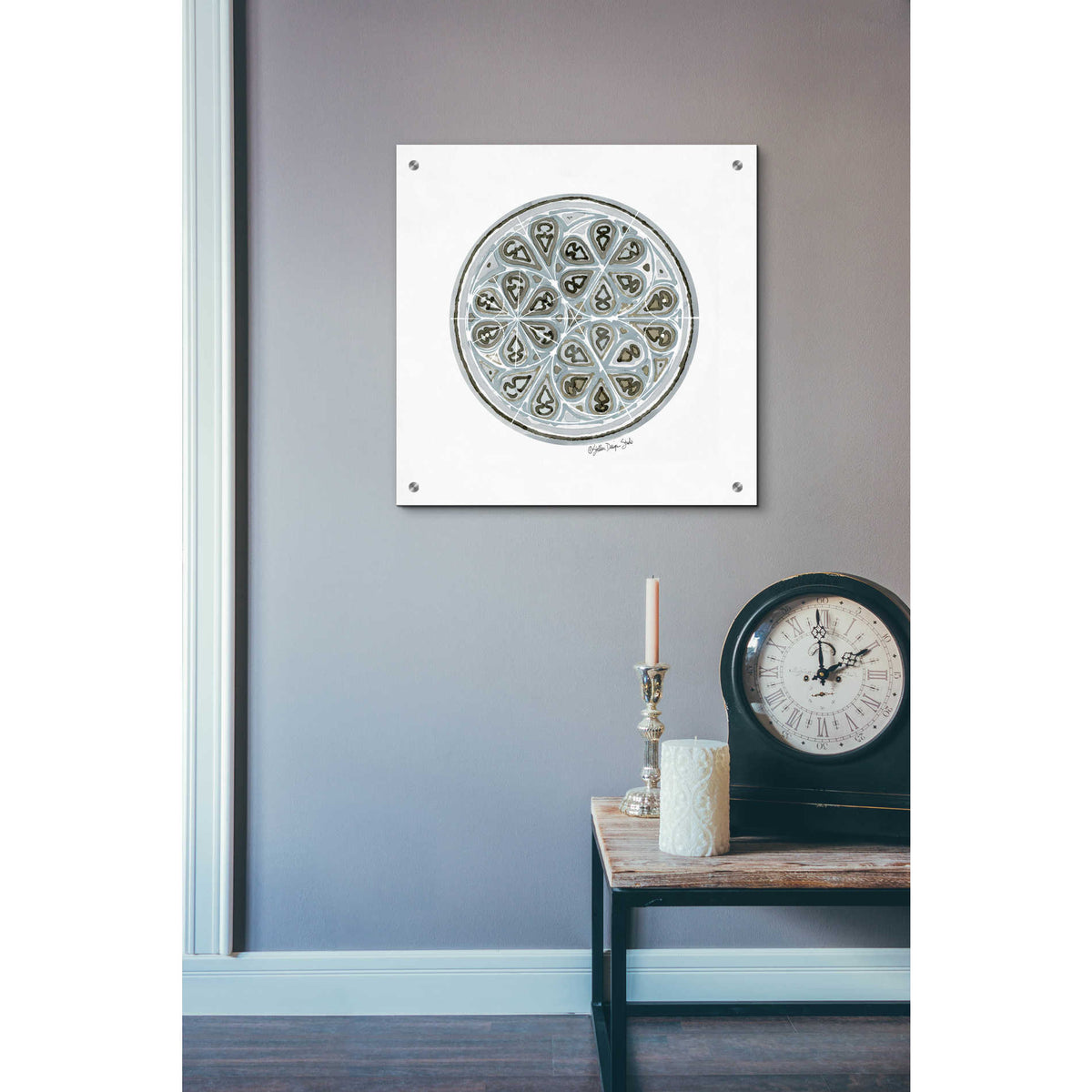 Epic Art 'Geometry Study 1' by Stellar Design Studio, Acrylic Glass Wall Art,24x24